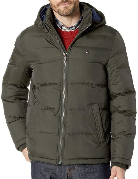 tommy hilfiger gilet mens|tommy hilfiger puffer coat men's.